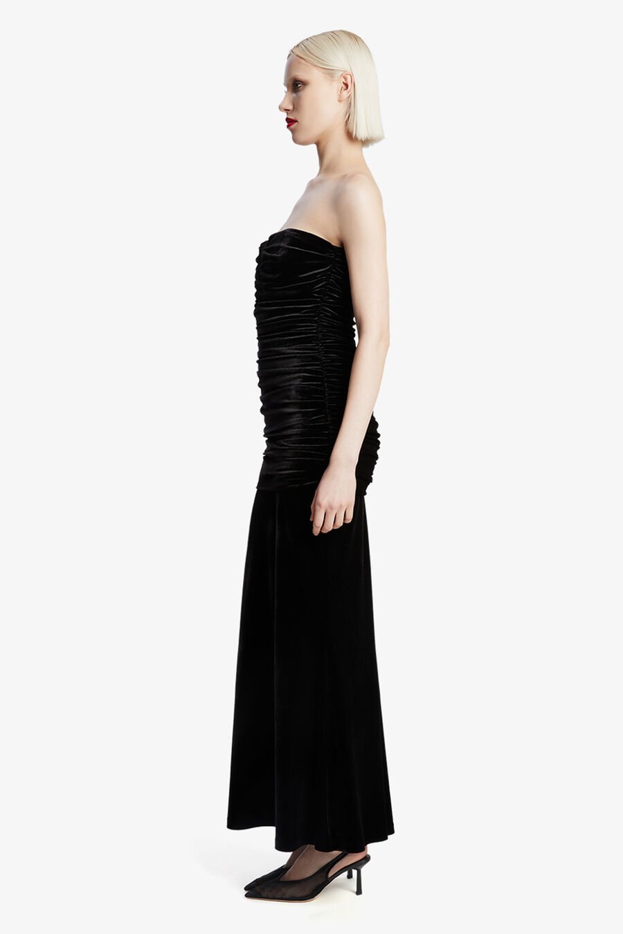 ELVIRA VELVET MAXI DRESS