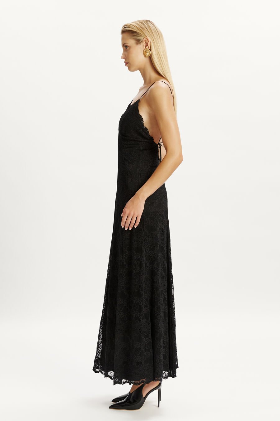 Sabrine Lace Maxi Dress