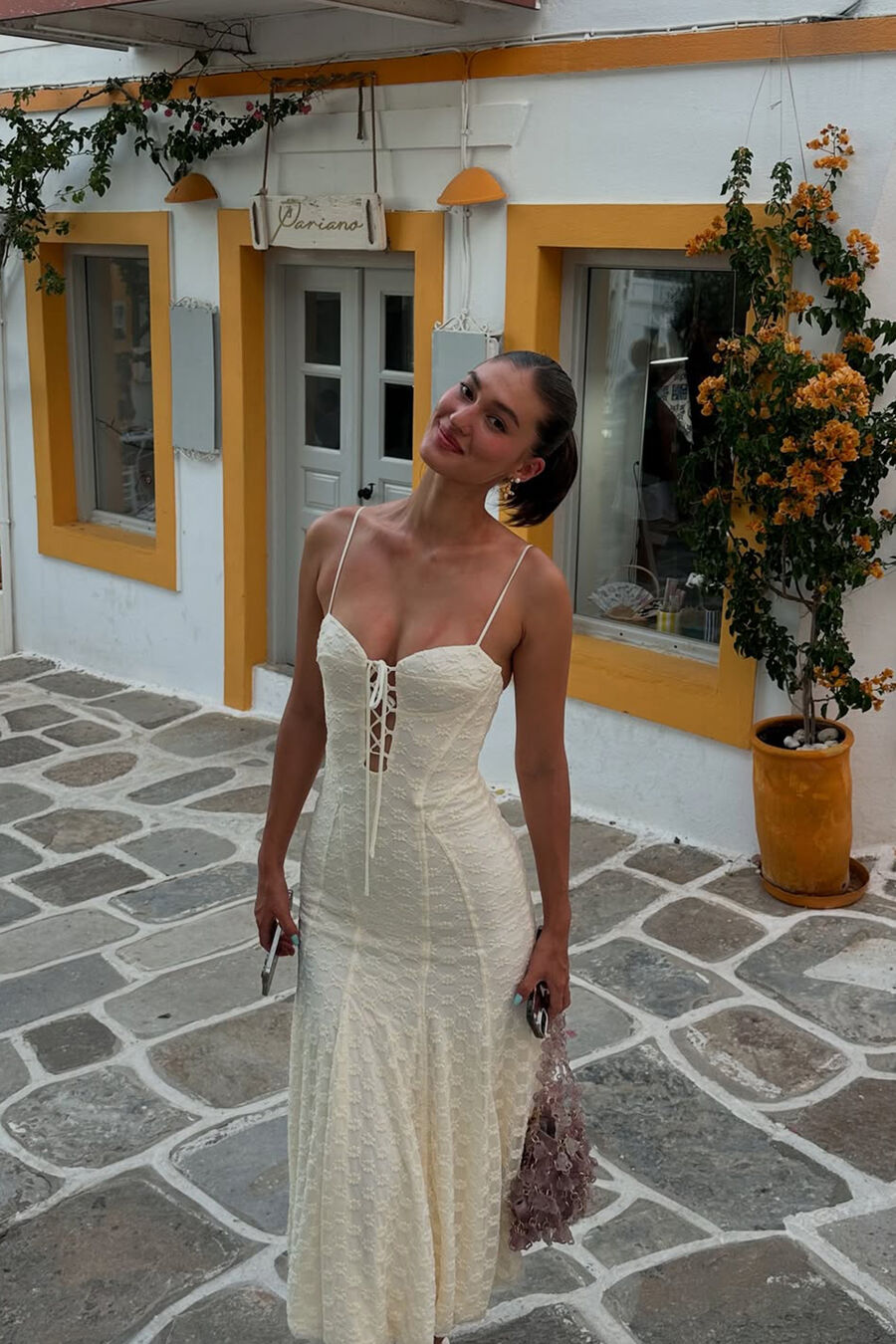 Delaney Lace Midi Dress