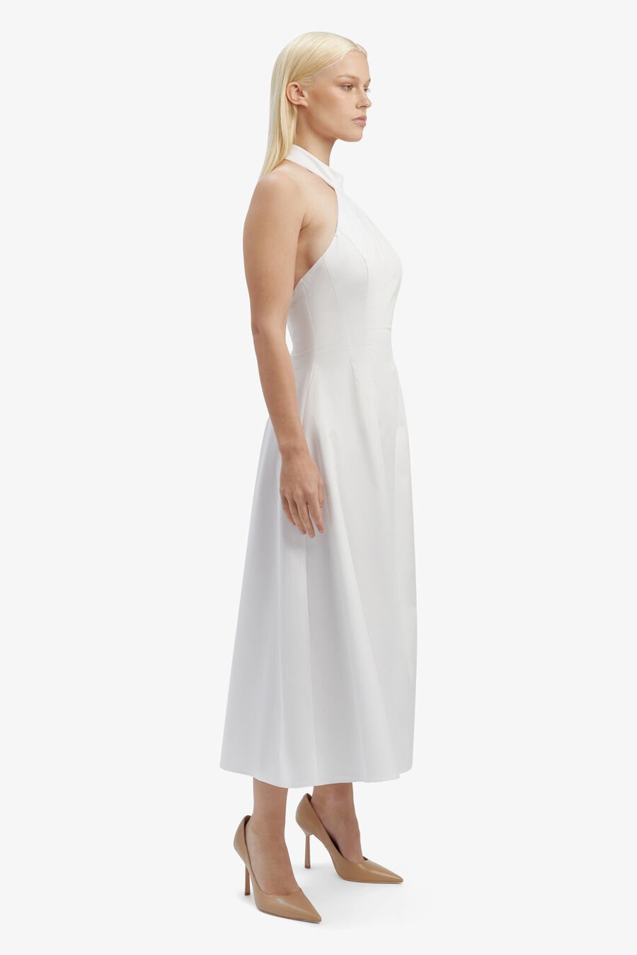 Genevieve Poplin Midi Dress