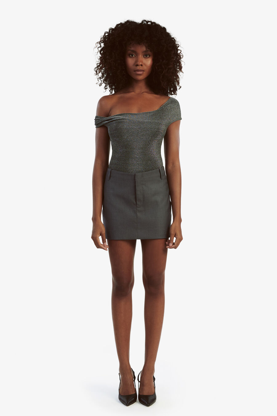 Maika Mid Rise Mini Skirt