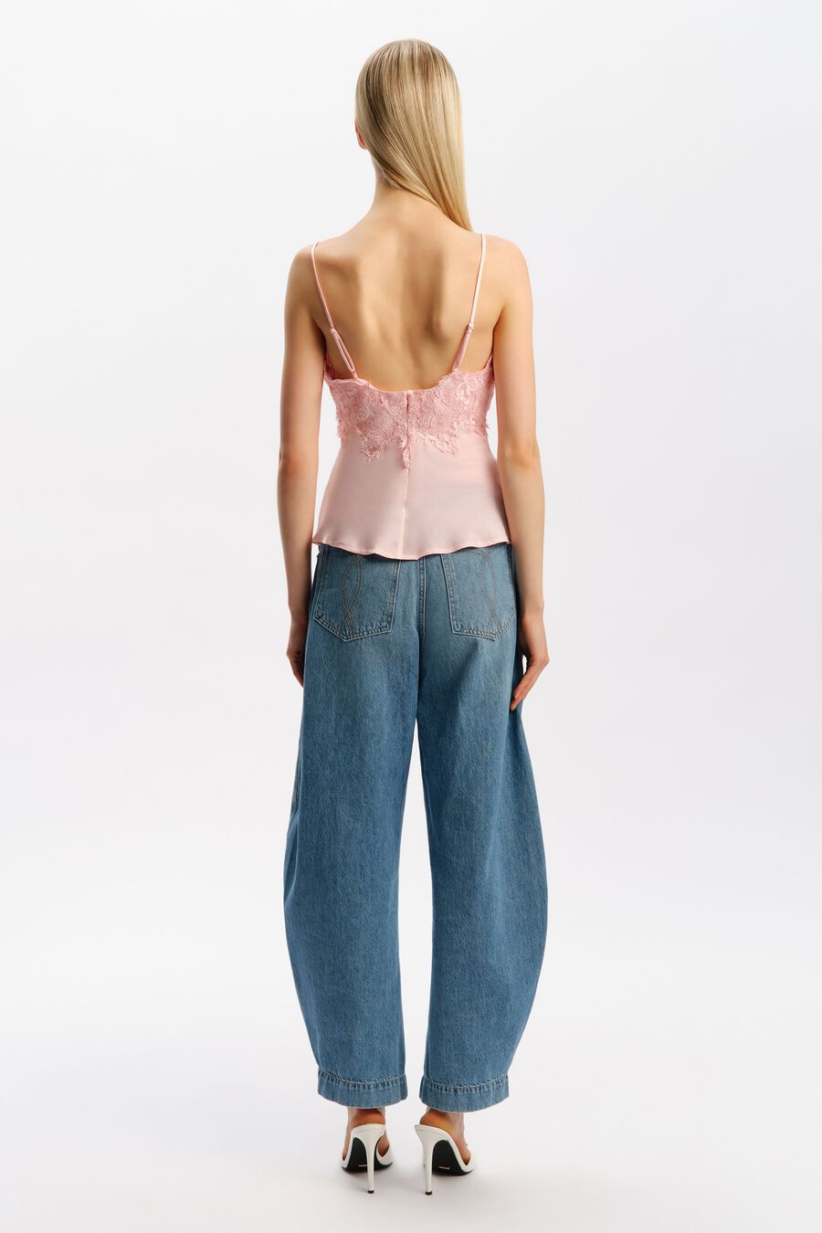 Elisan Lace Satin Camisole