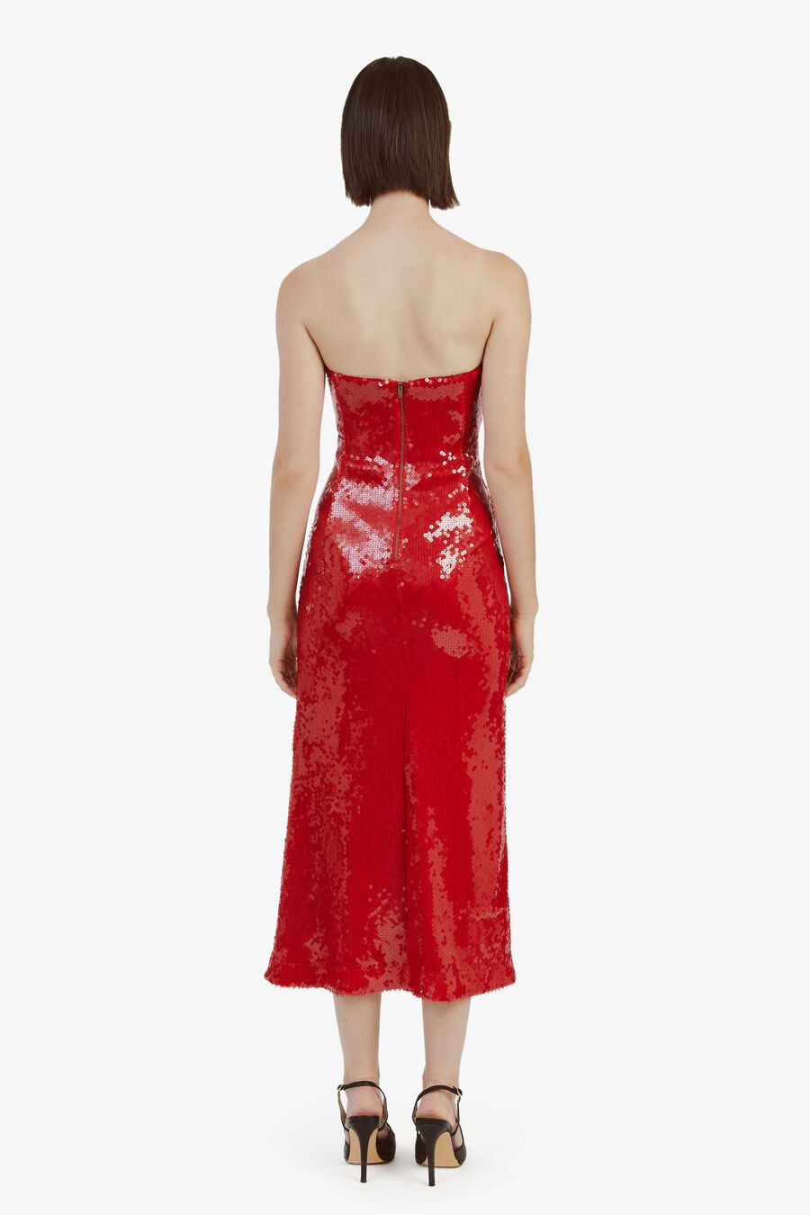 Antigone Sequin Midi Dress