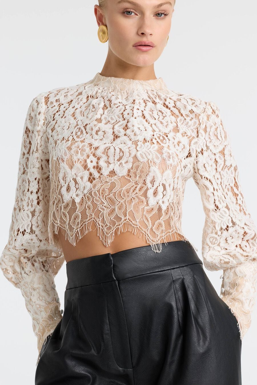 Georgia Long Sleeve Lace Top