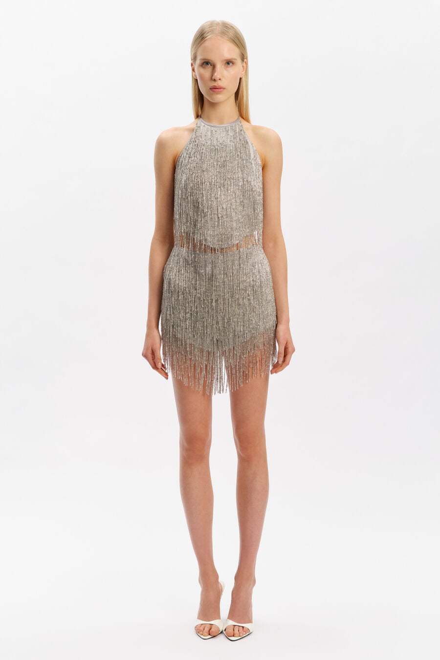 Wrenley Fringe Mini Short