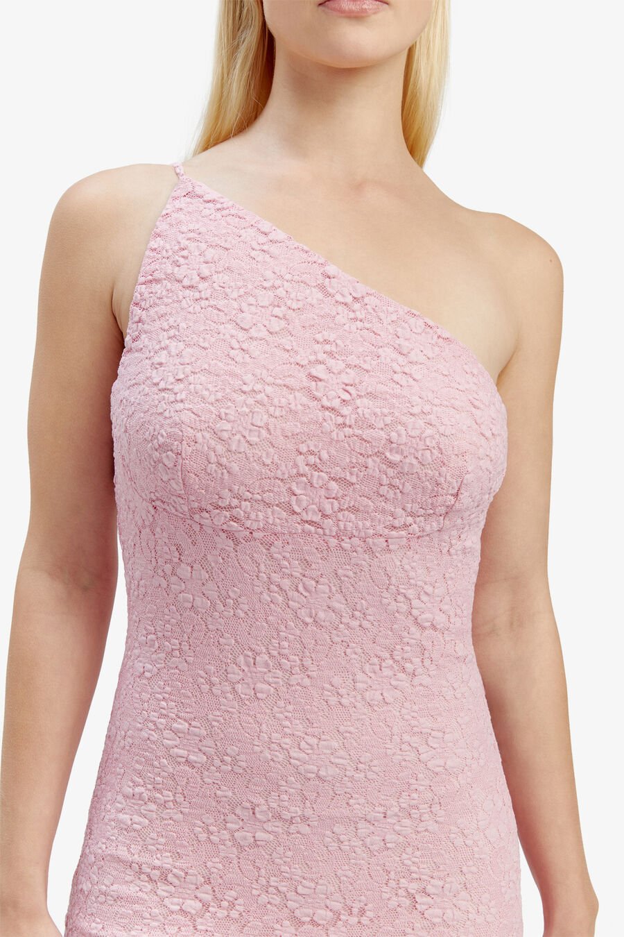 ALBIE KNIT MAXI DRESS in colour CANDY PINK