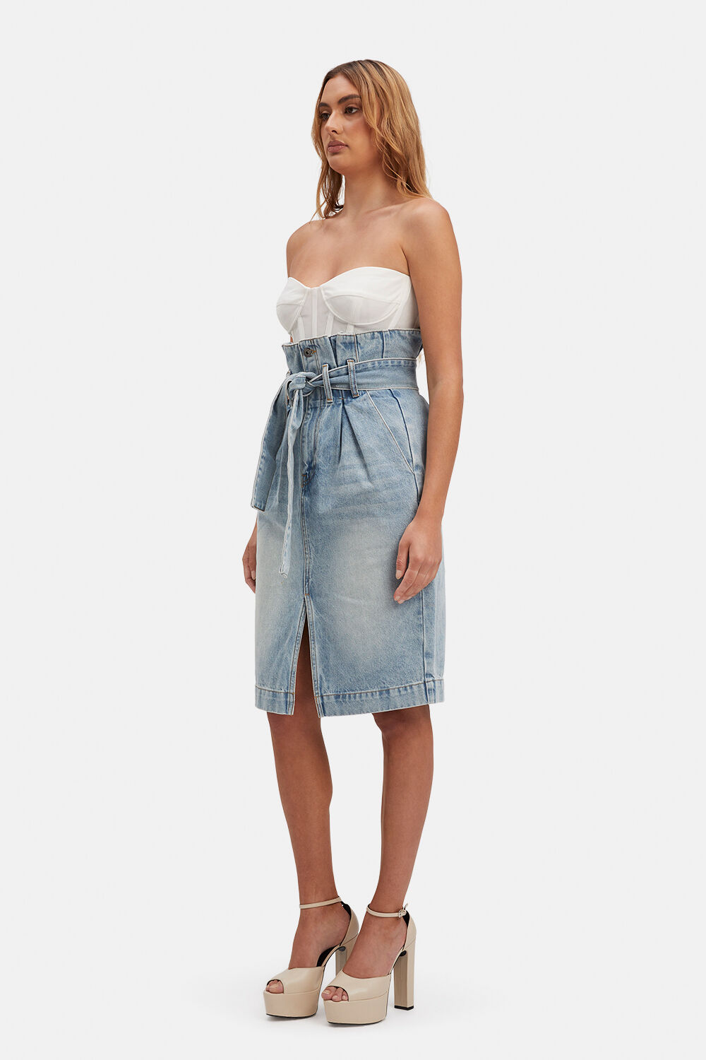 VANITY PAPERBAG SKIRT