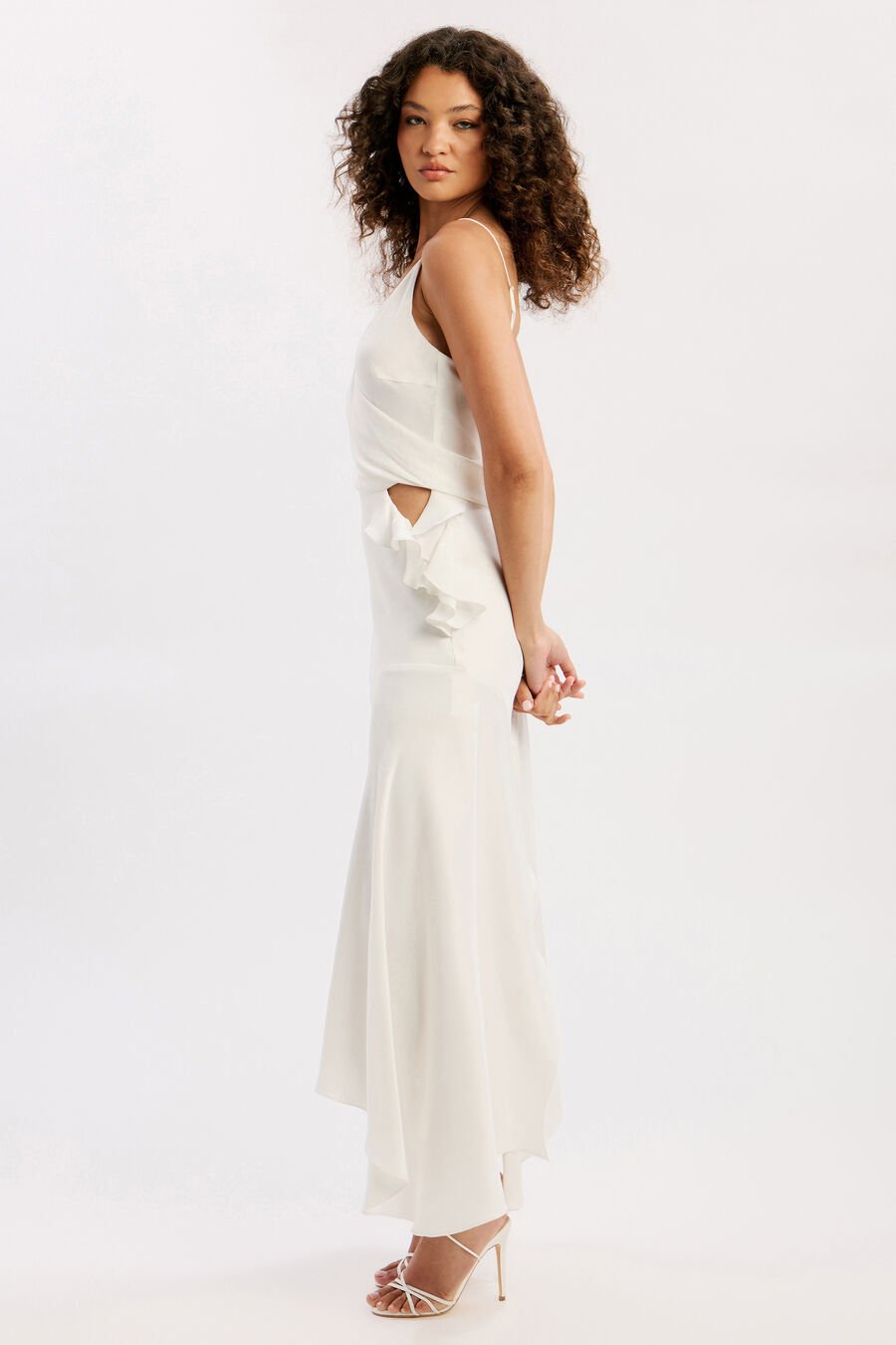 Sorrel Mock Wrap Maxi Dress