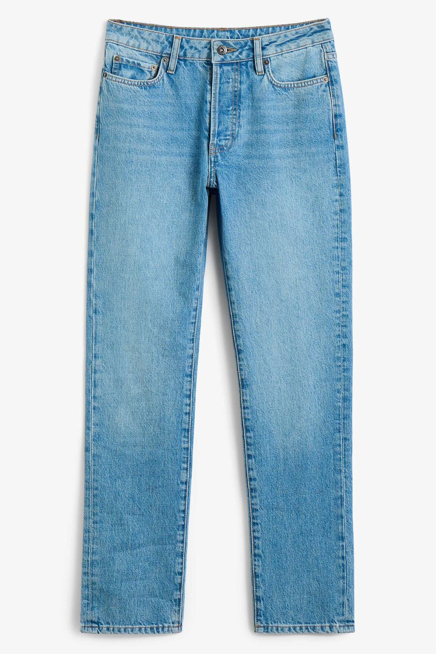030 Mid Rise Straight Leg Jean