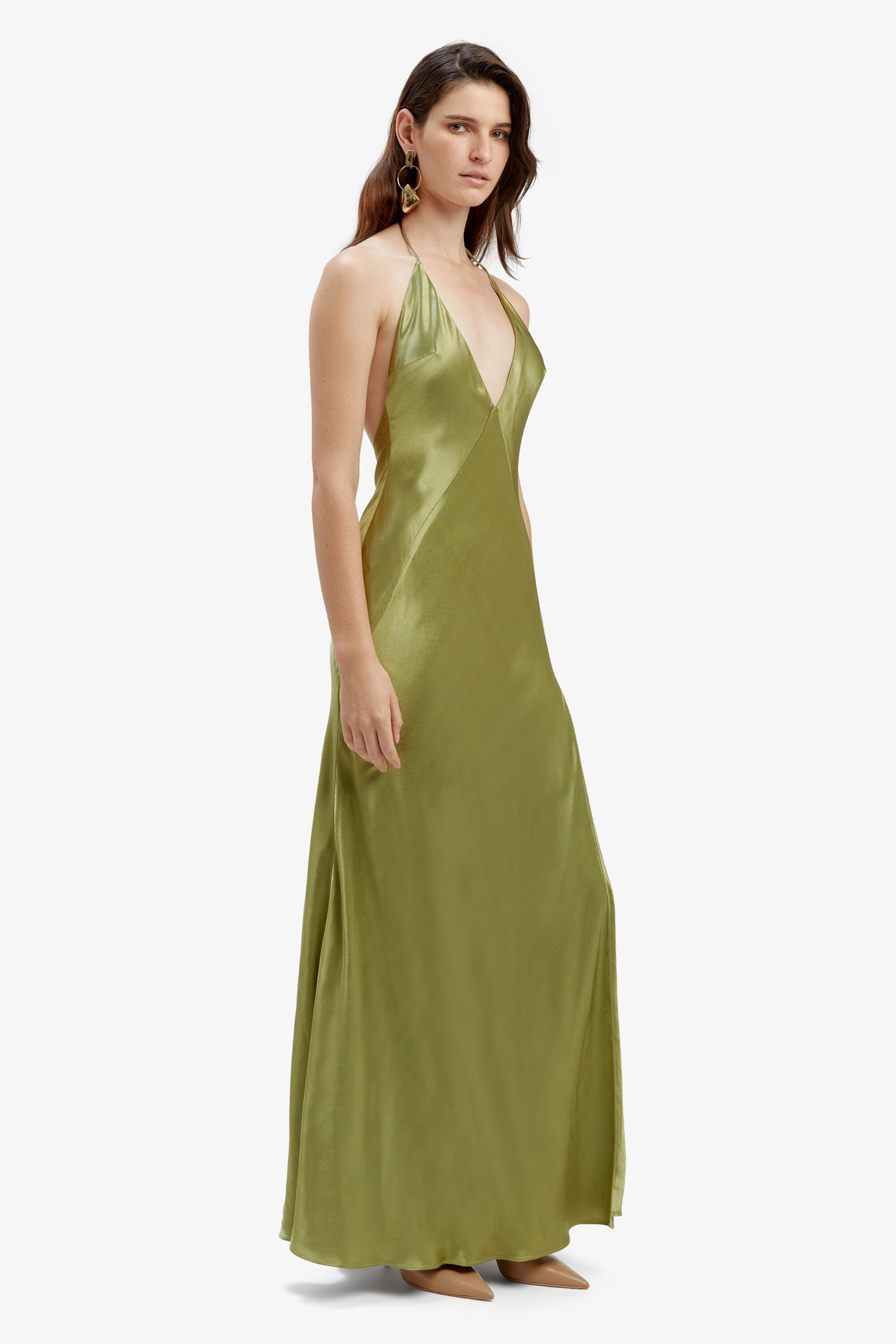 Bardot hot sale halter dress