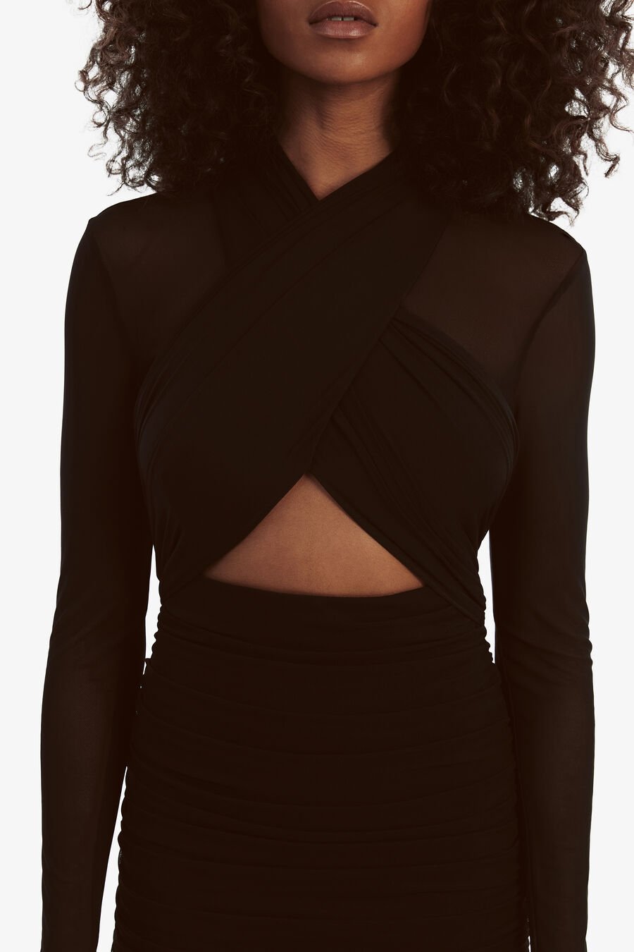 ALIYAH DRESS in colour BLACK