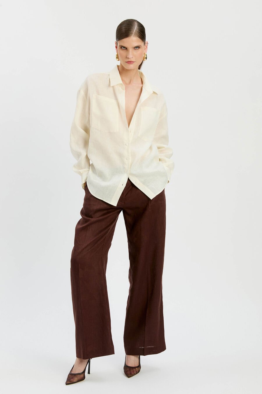 Lander Oversized Linen Shirt