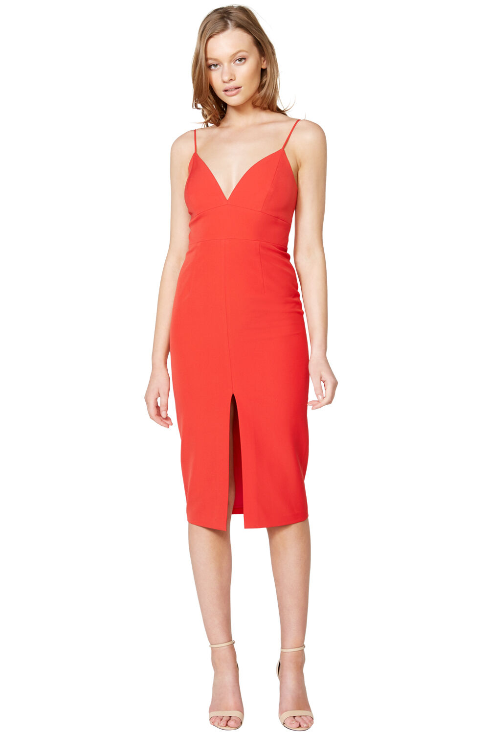 AVA SLIT FRONT DRESS