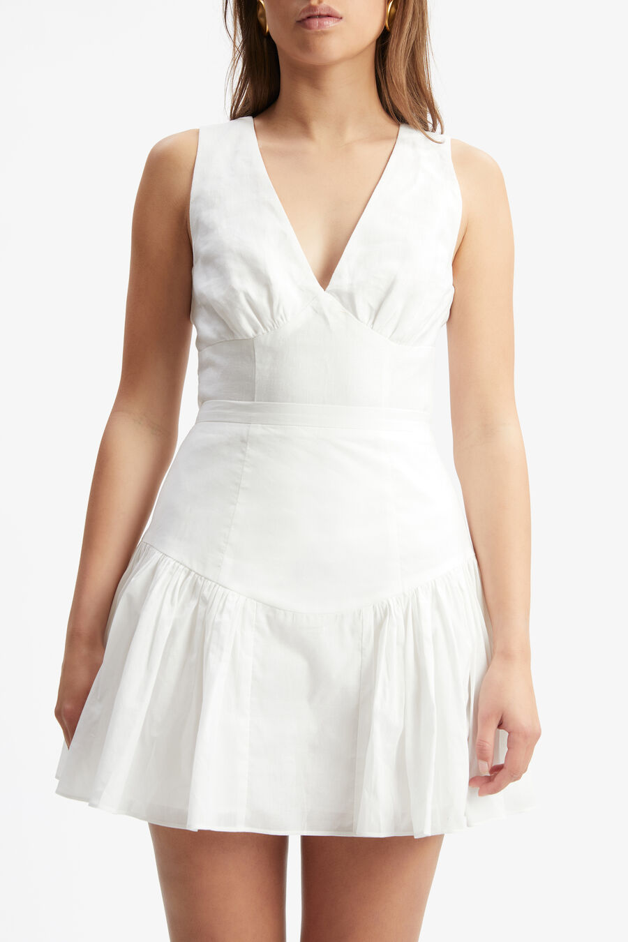 Amorette Cotton Mini Skirt