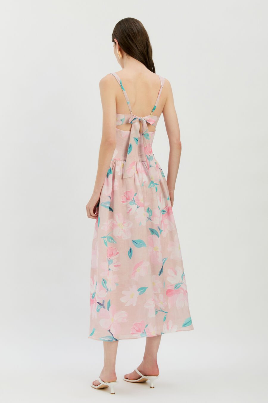 Cartia Printed Midi Dress