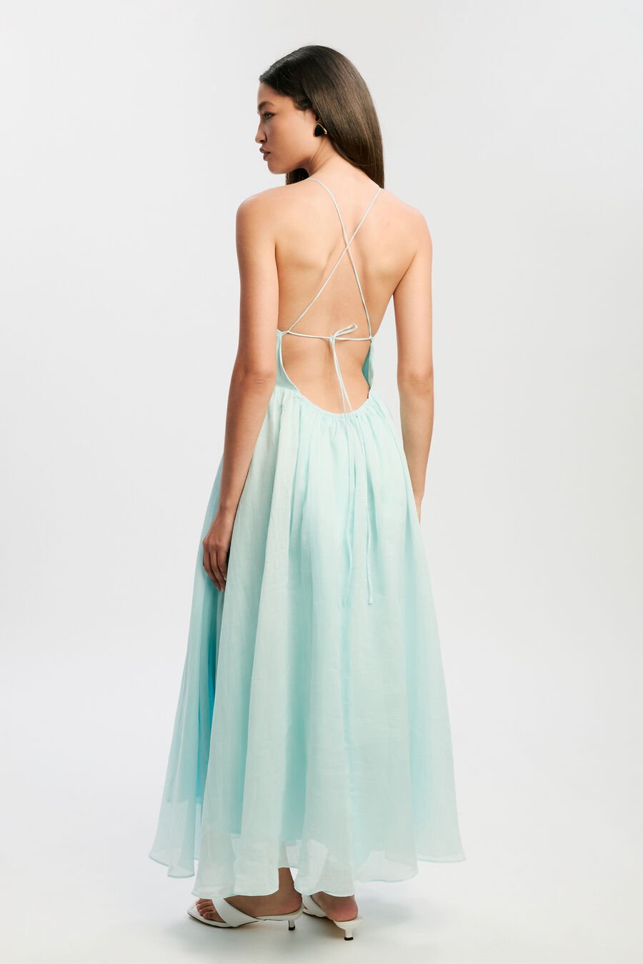 Arletha Halter Maxi Dress