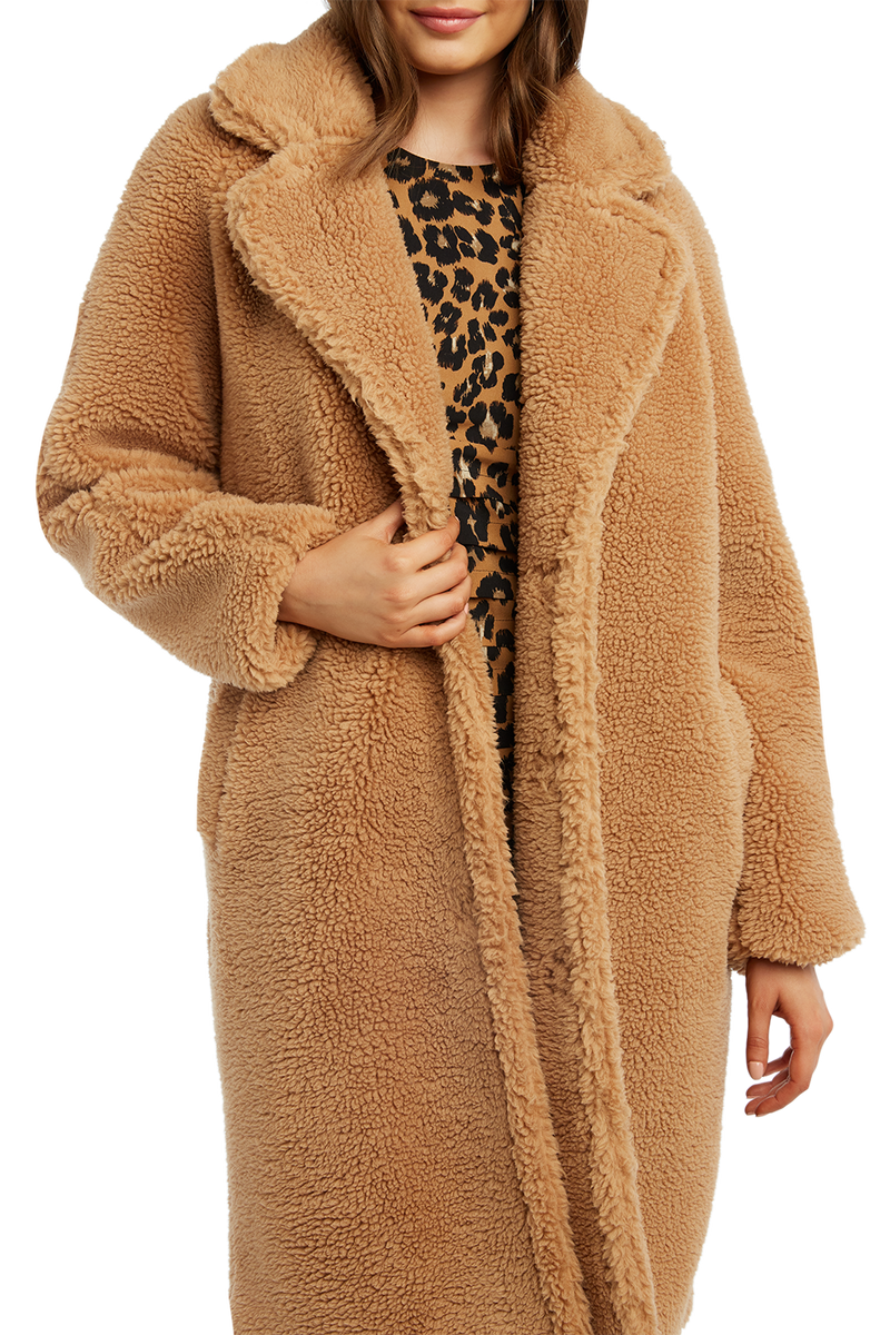 Bardot teddy jacket sale