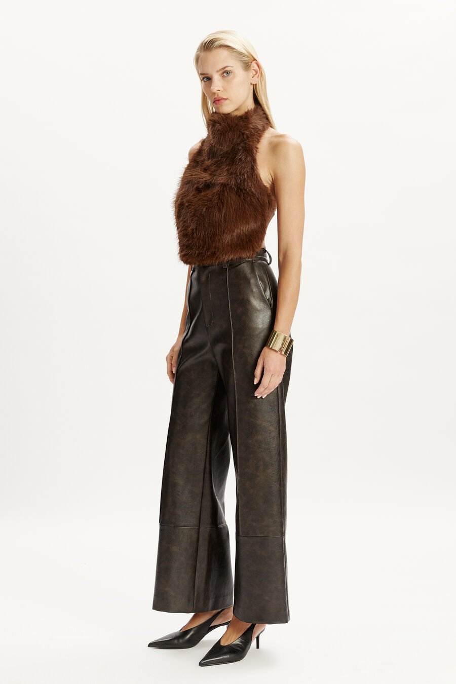 Marlowe Vegan Leather Pant