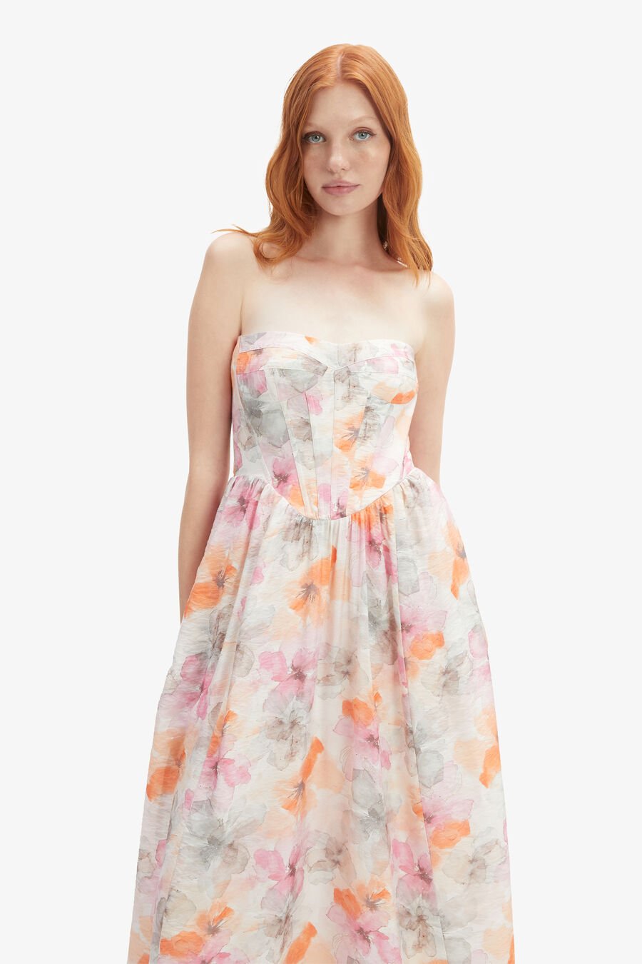 Lola Corset Midi Dress