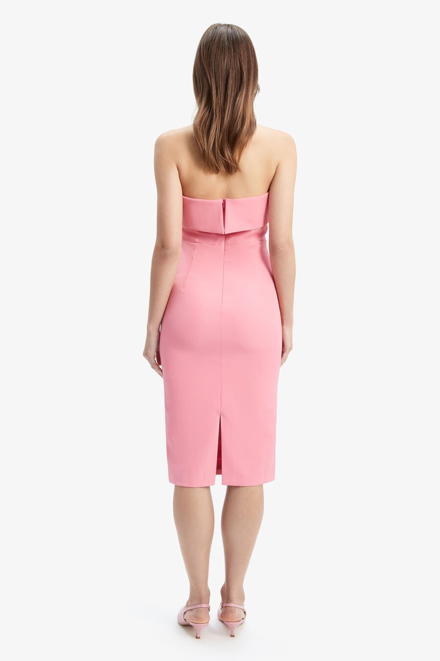 GEORGIA DRESS in colour CANDY PINK