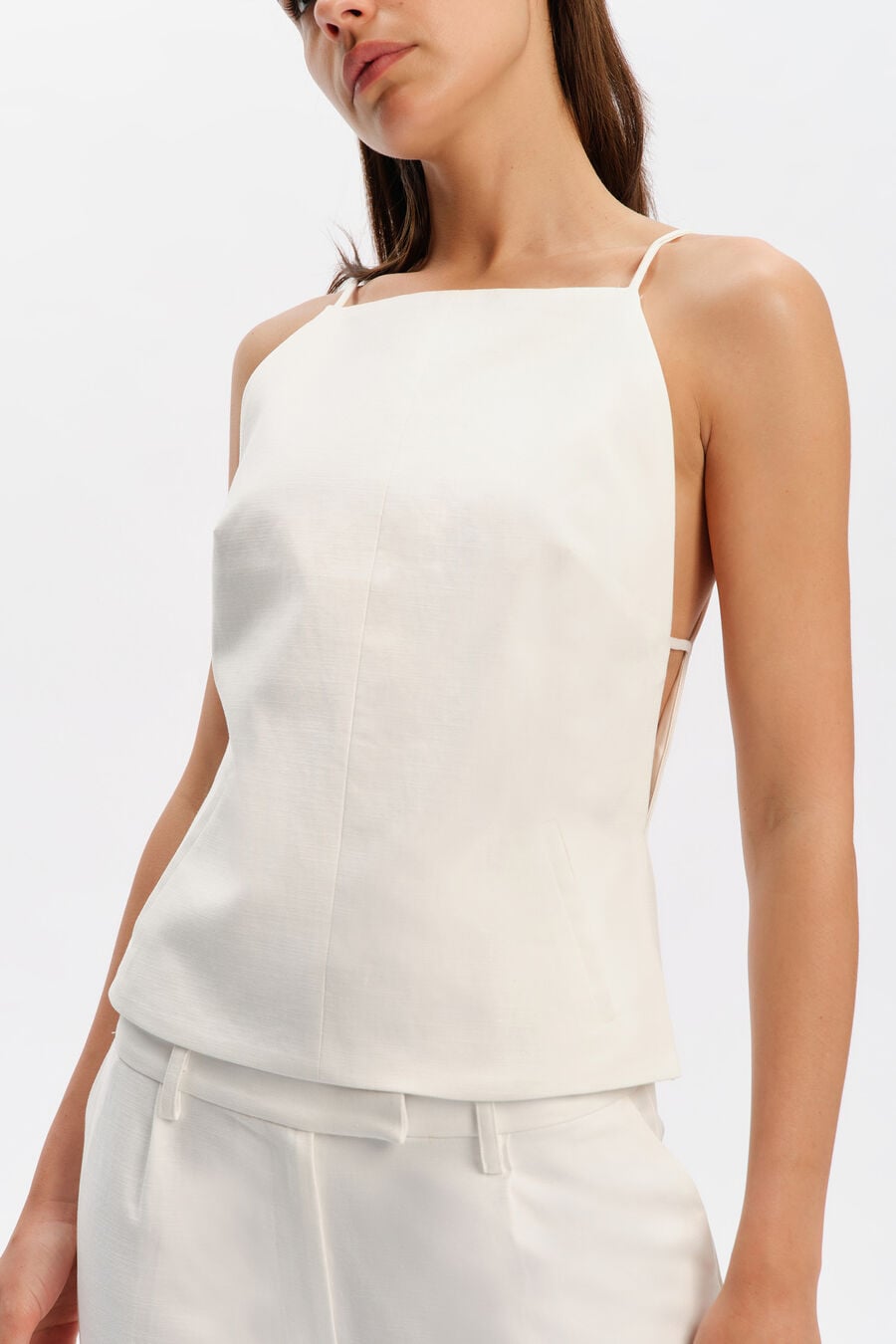 Arelia High Neck Top