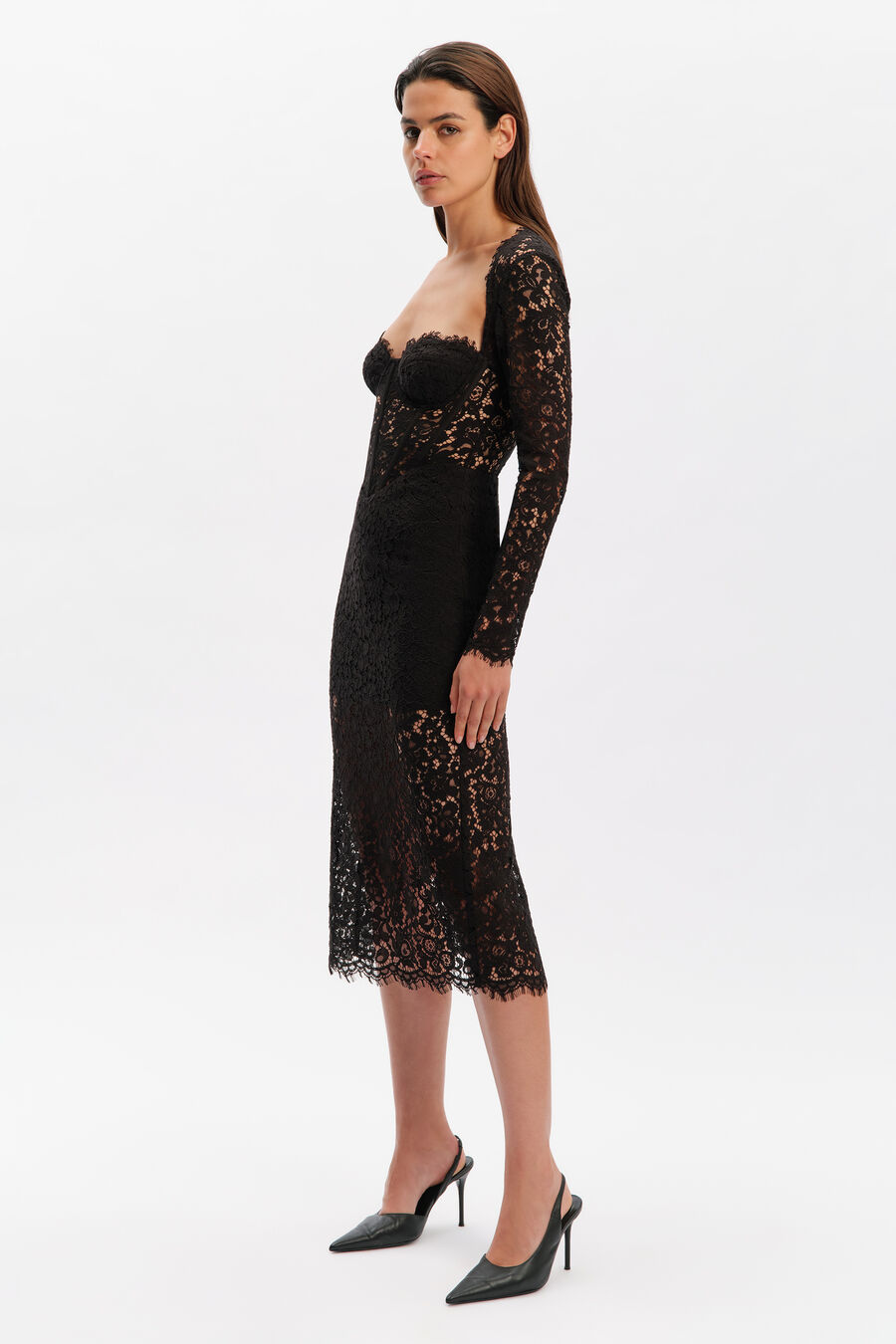 Clarissa Corset Midi Dress