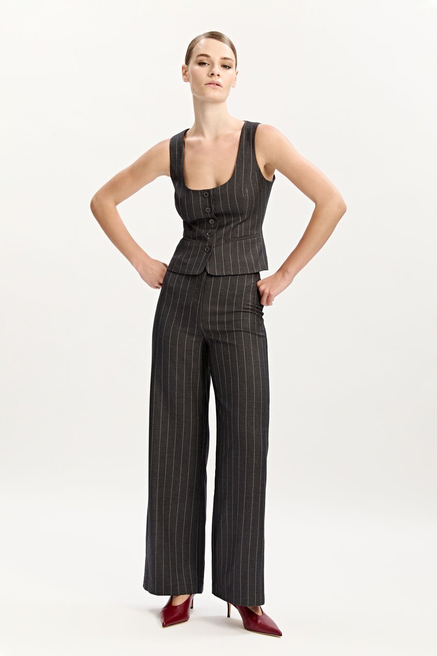 Azilia Button Through Top