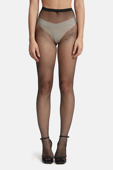 DIAMANTE TIGHTS in colour METEORITE