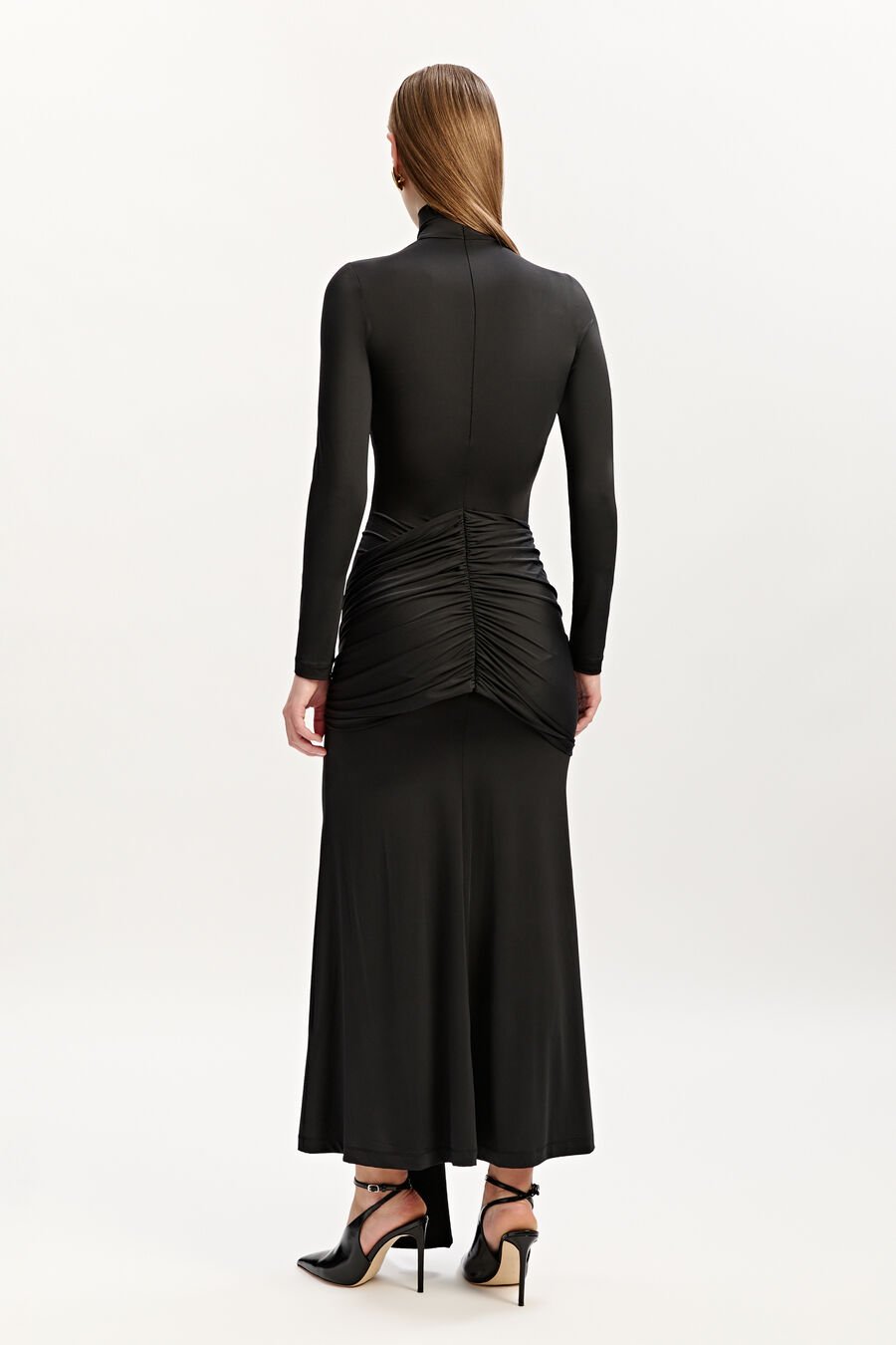 Alix Maxi Tie Front Dress