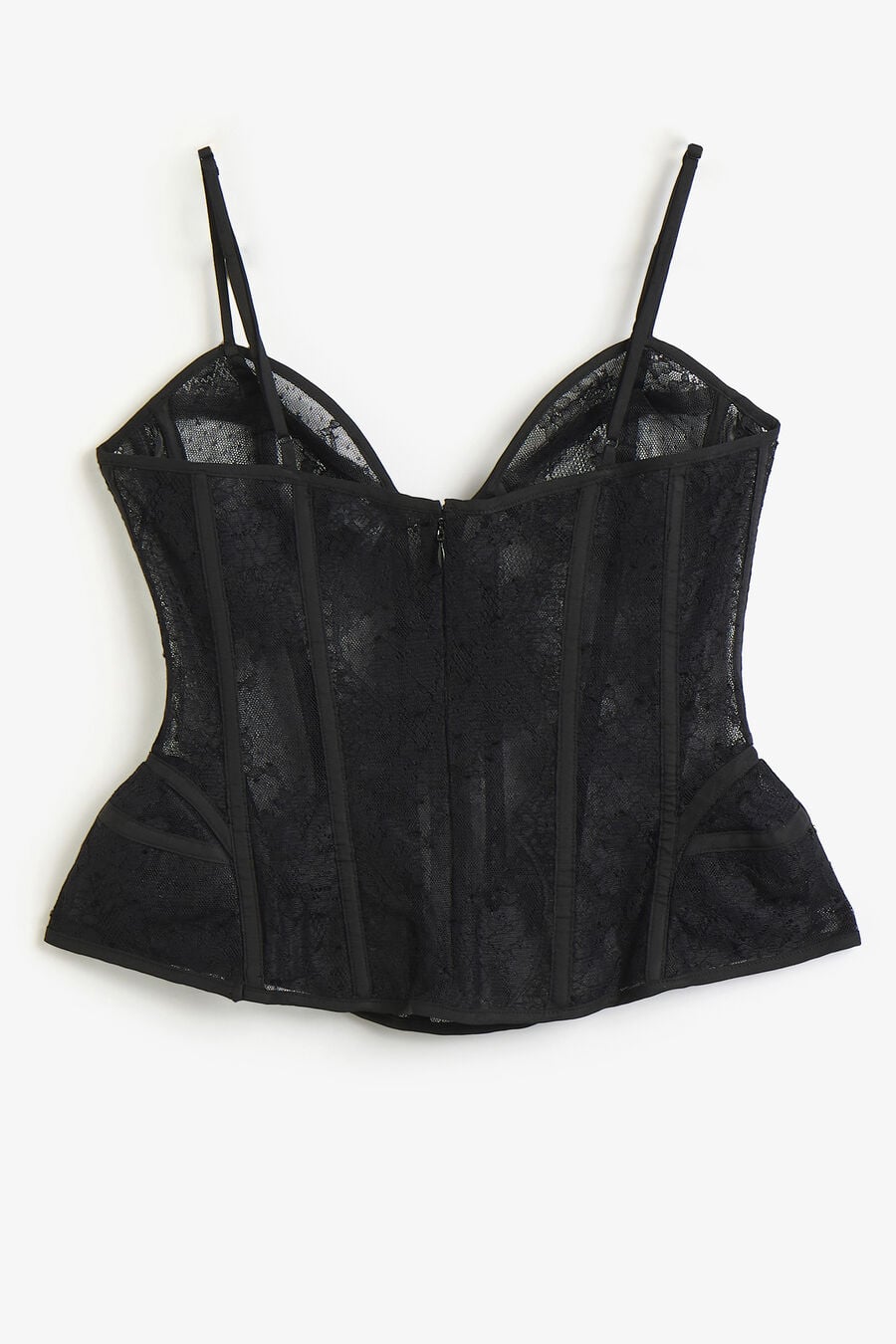 FRANCESCA LACE BUSTIER in colour Black