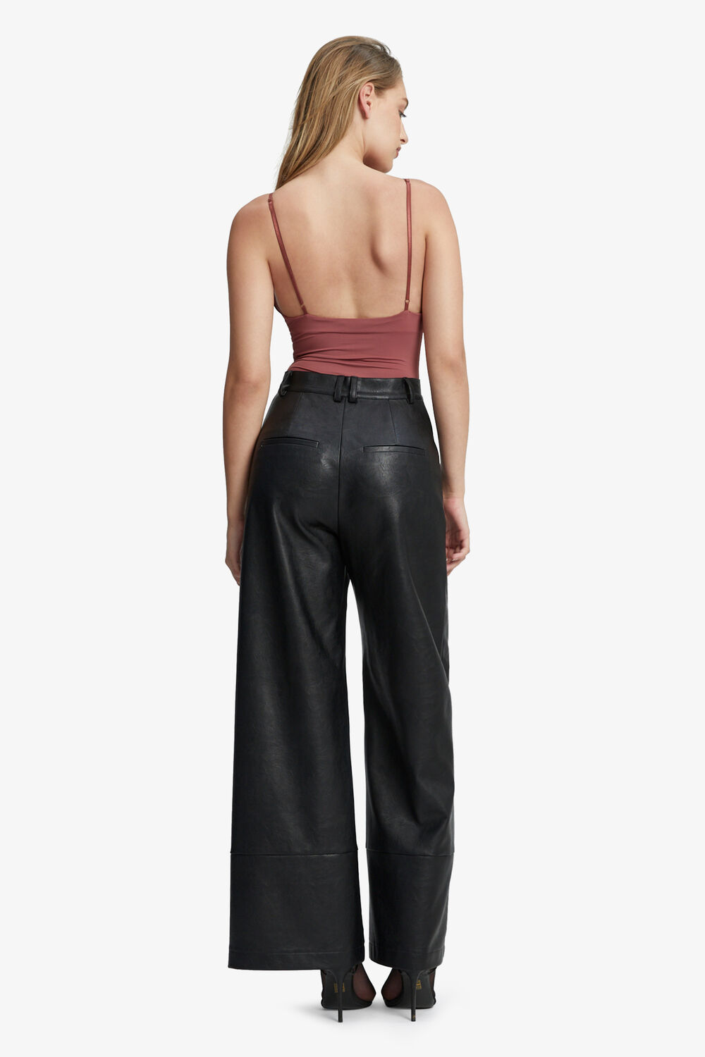 PALOMA JERSEY BODYSUIT in colour MOCHA BISQUE