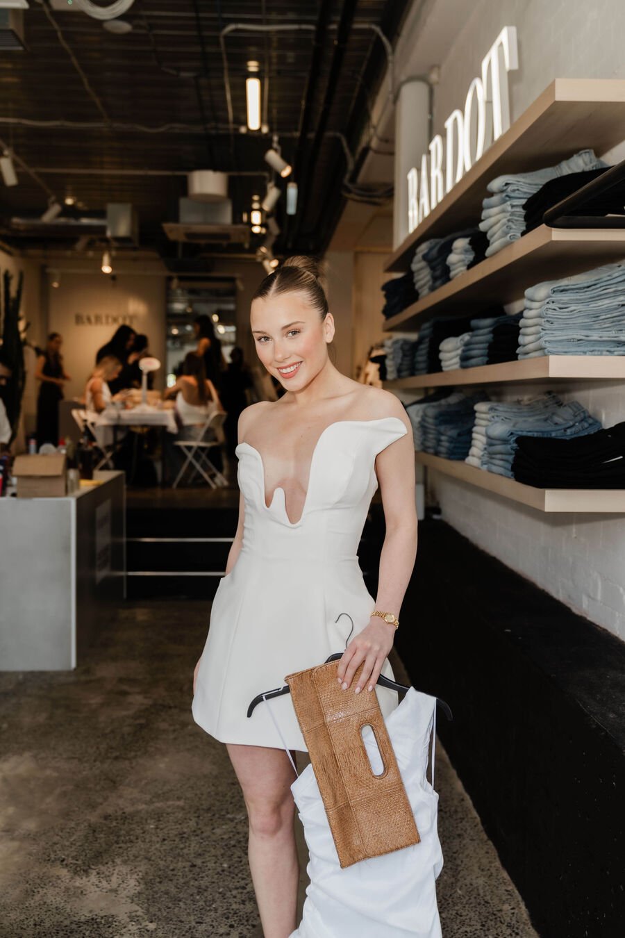 Rosalyn Hourglass Mini Dress