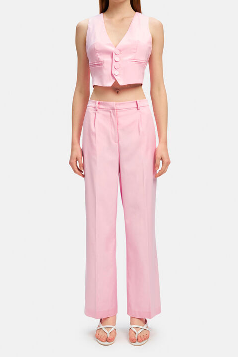 CALLISTA PANT in colour BEETROOT PURPLE