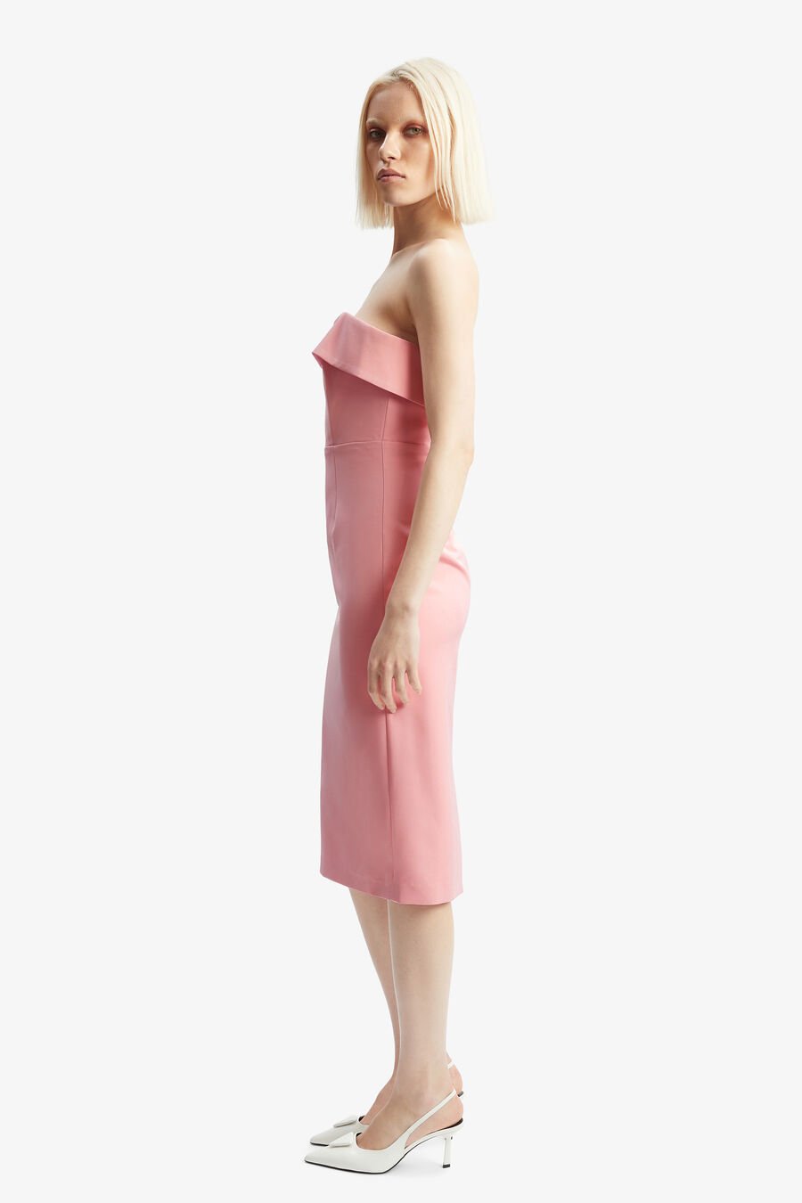 GEORGIA DRESS in colour LIGHT PINK