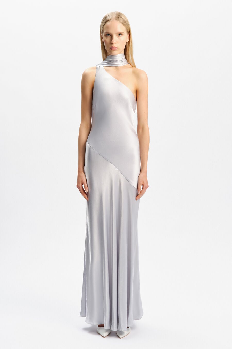 Mina Necktie Maxi Dress