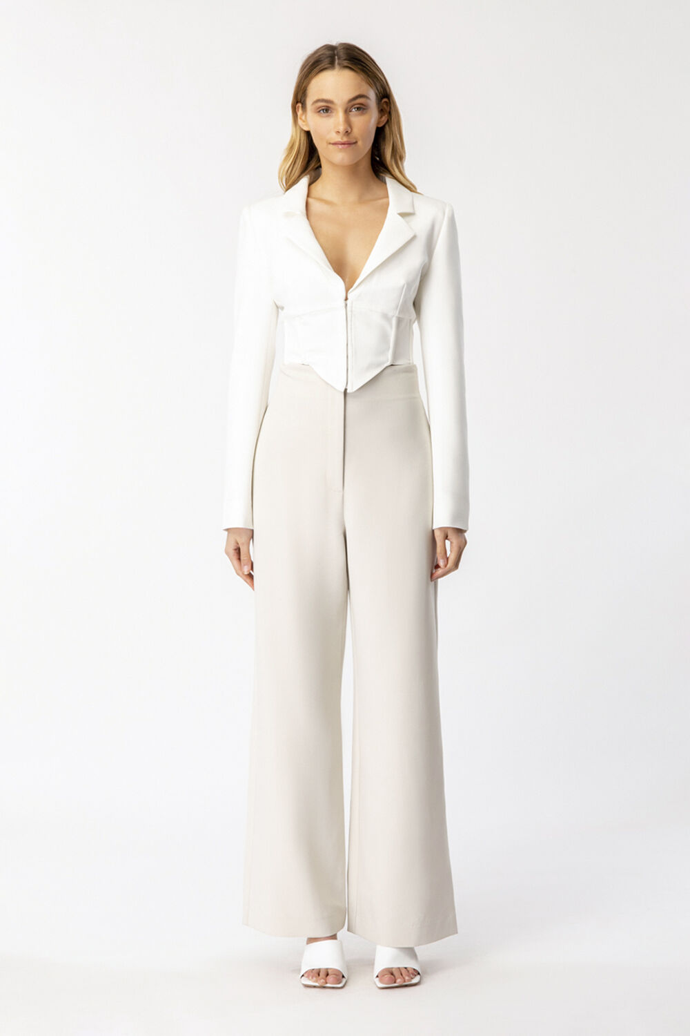 Bardot white blazer 2025
