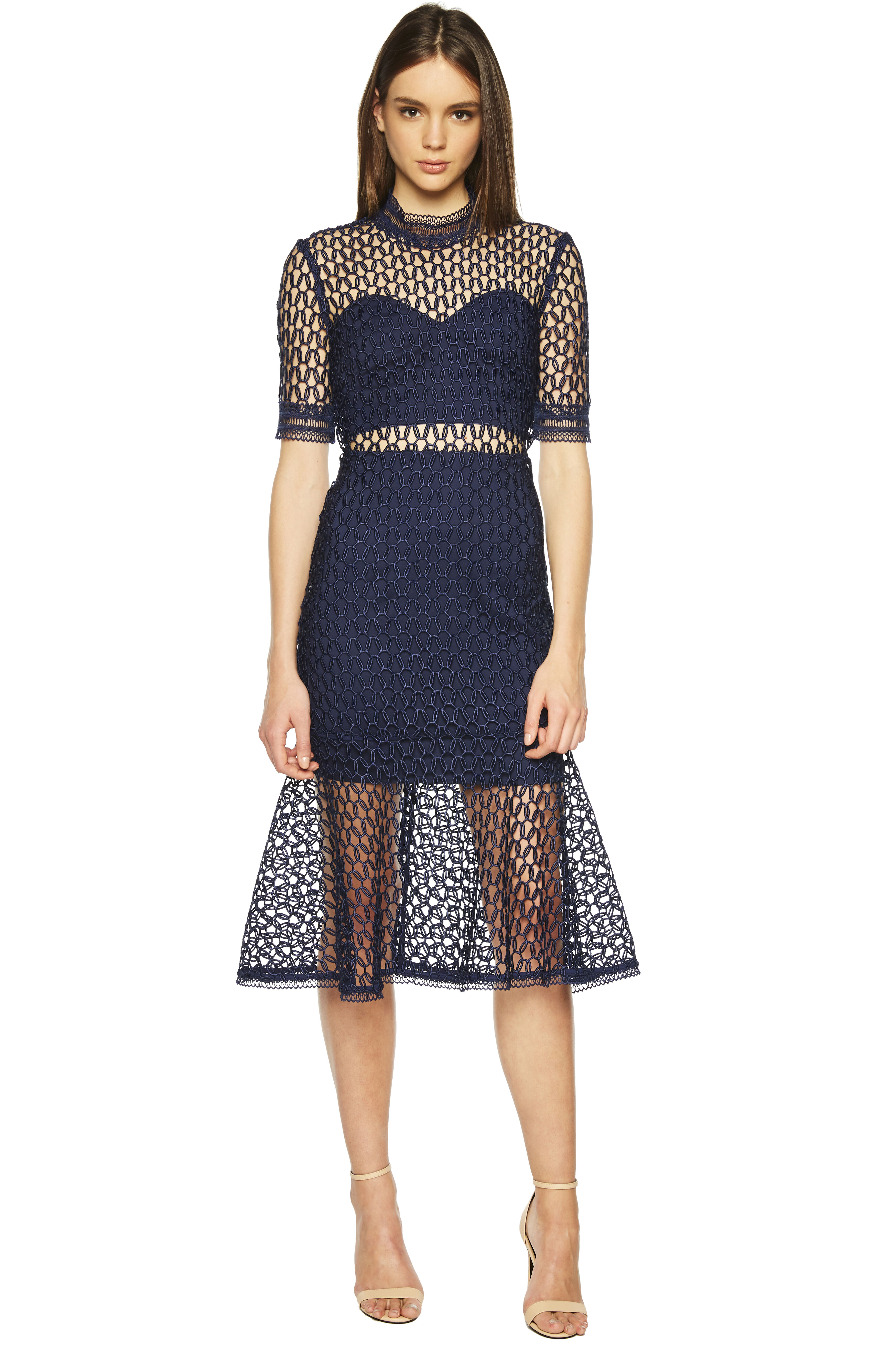 FIONA MESH DRESS