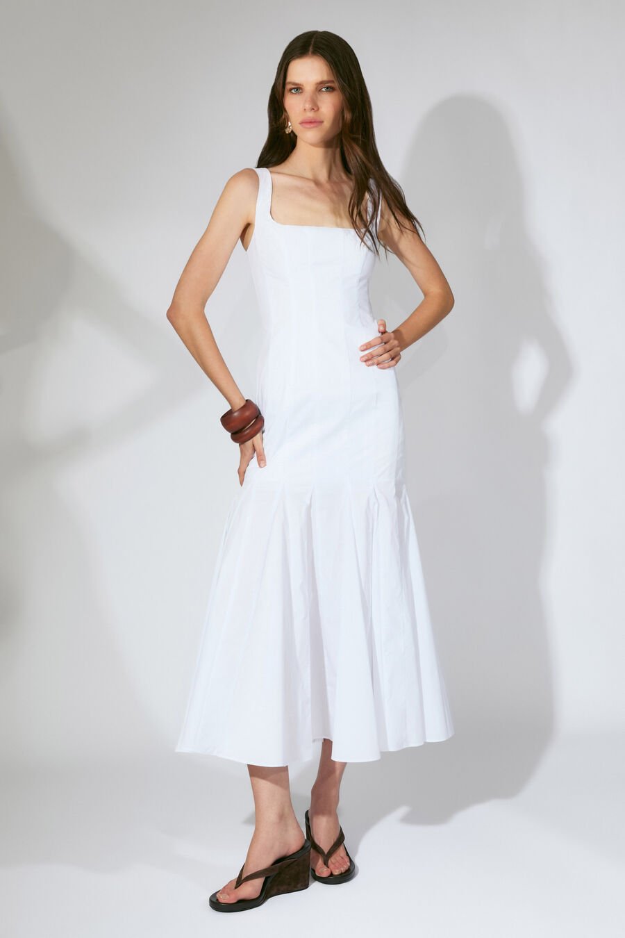 Lolita Cotton Midi Dress