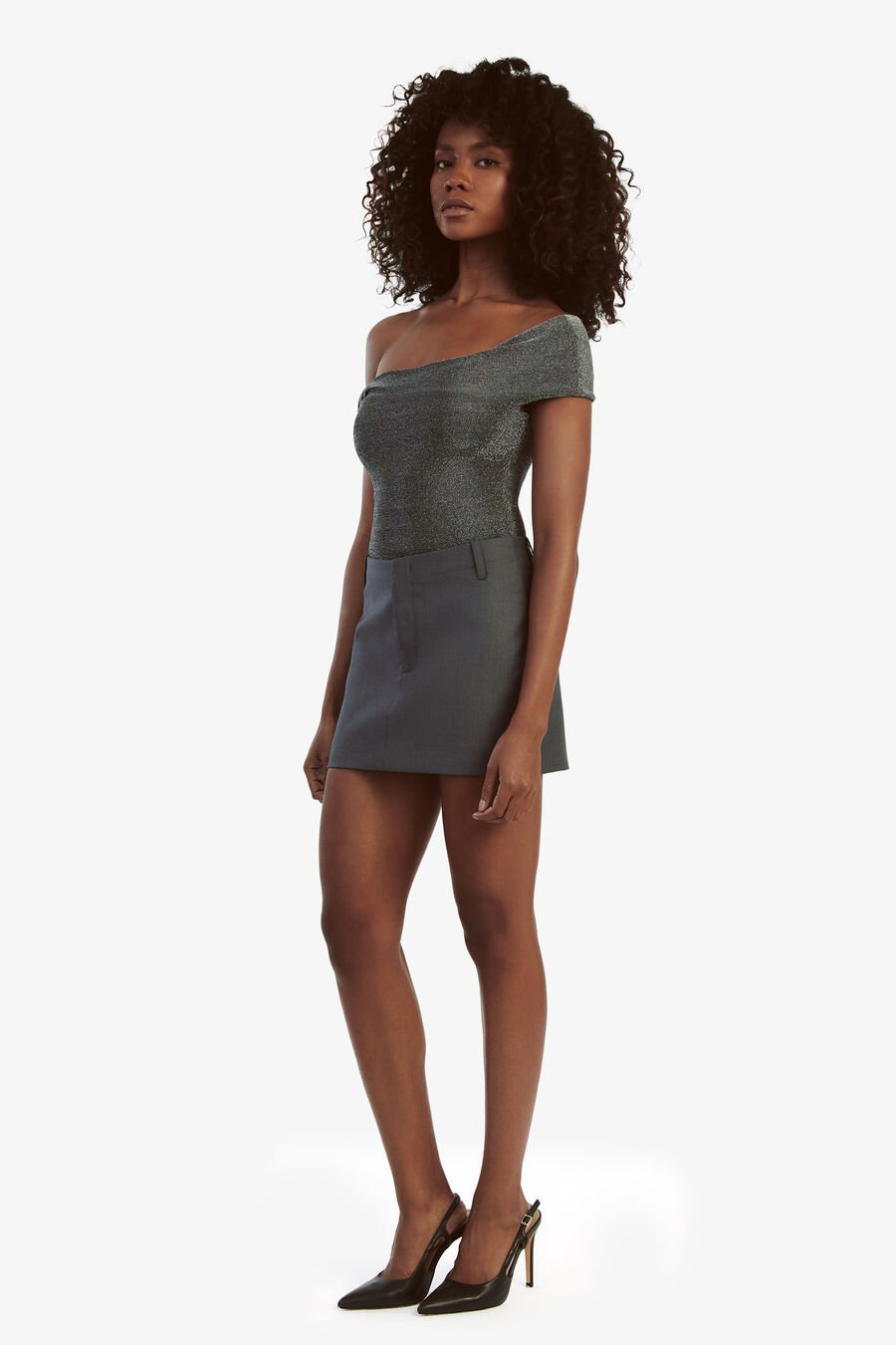 Maika Mid Rise Mini Skirt