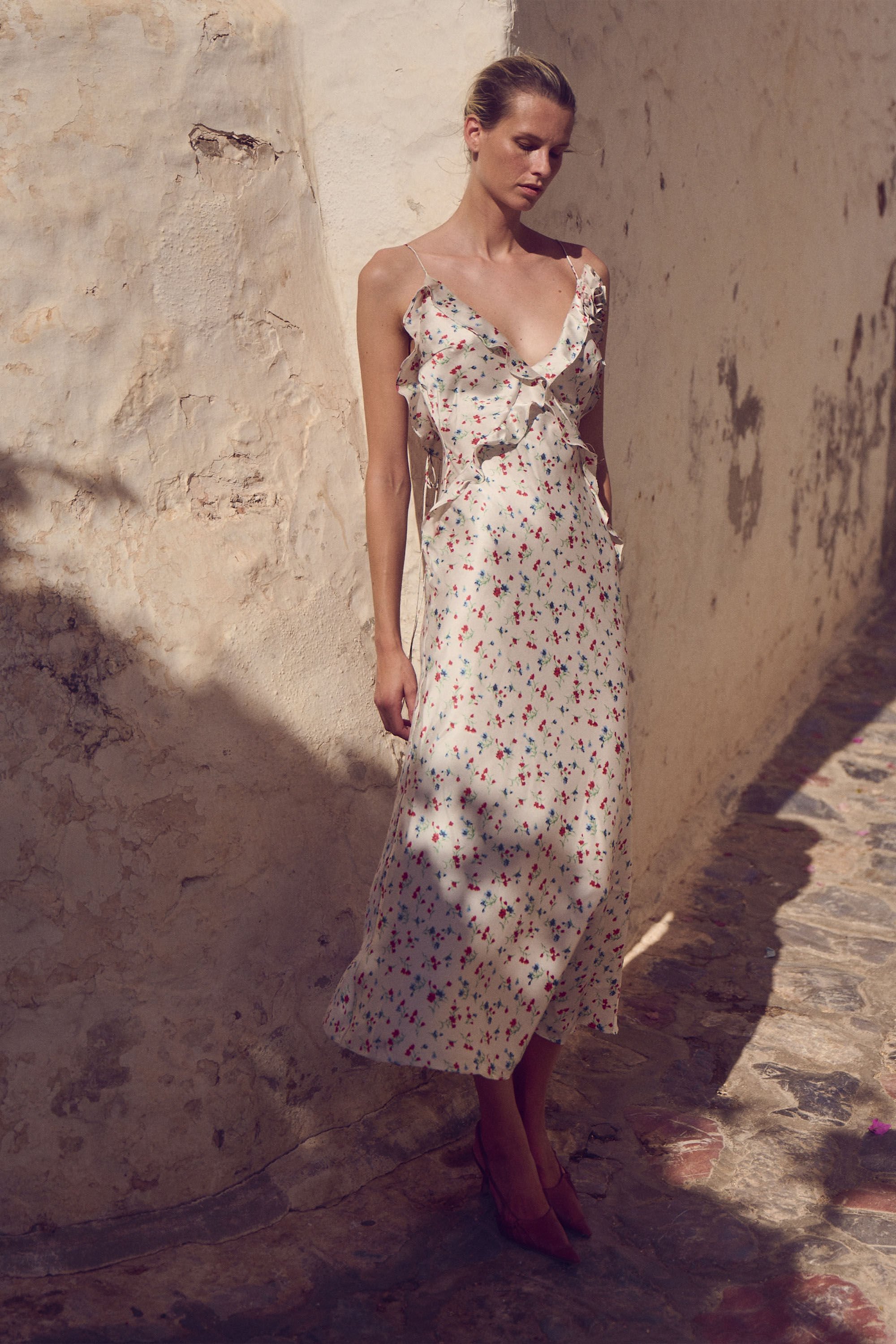 Bardot ditsy dress 2025
