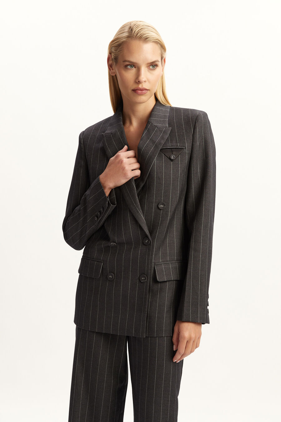 Sloane Pin Stripe Blazer