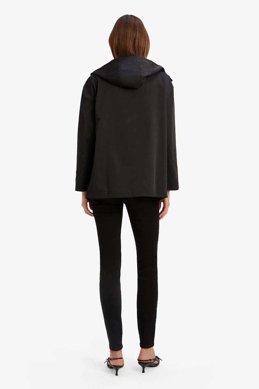 ASTORA HOODED JACKET in colour BLACK