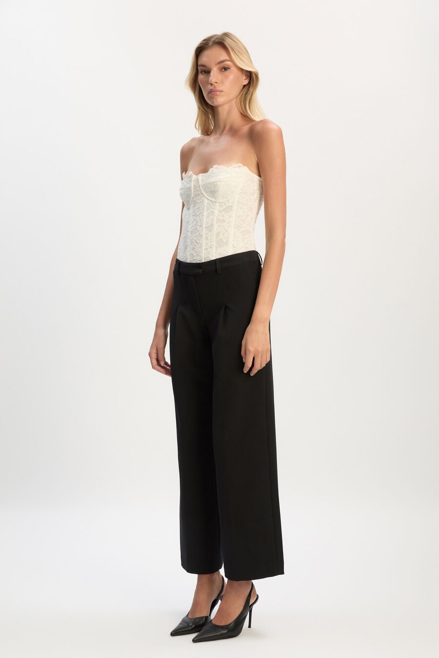 OSKAR BODYSUIT in colour ORCHIDWHT