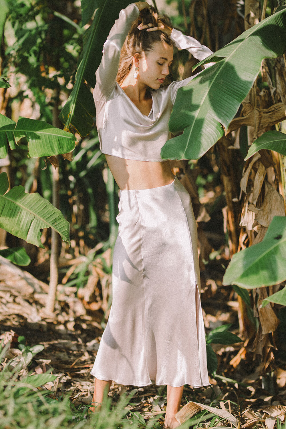 White midi skirt bardot sale