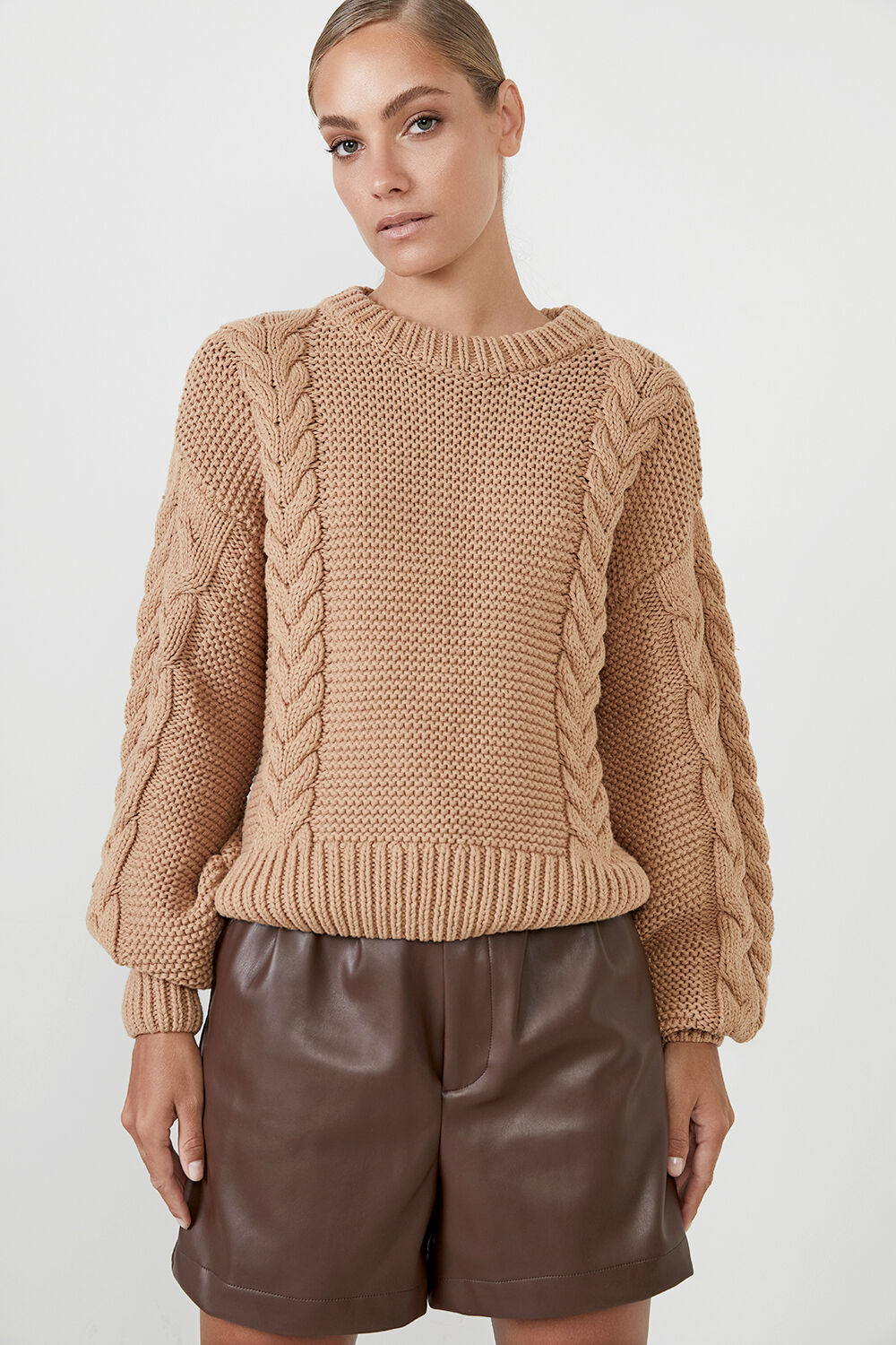 Chloe cable hotsell knit sweater