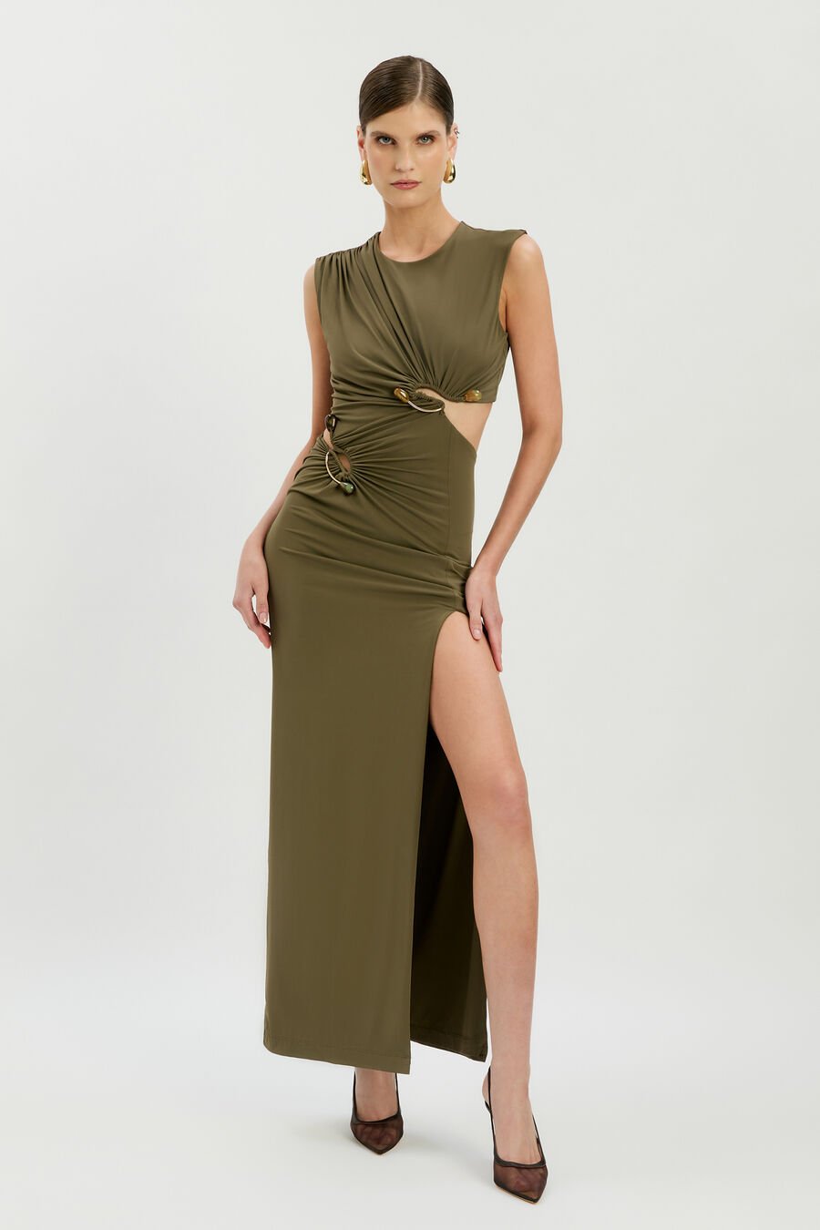 Felix High Neck Maxi Dress