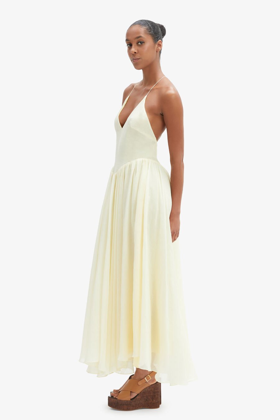 Arletha Halter Maxi Dress