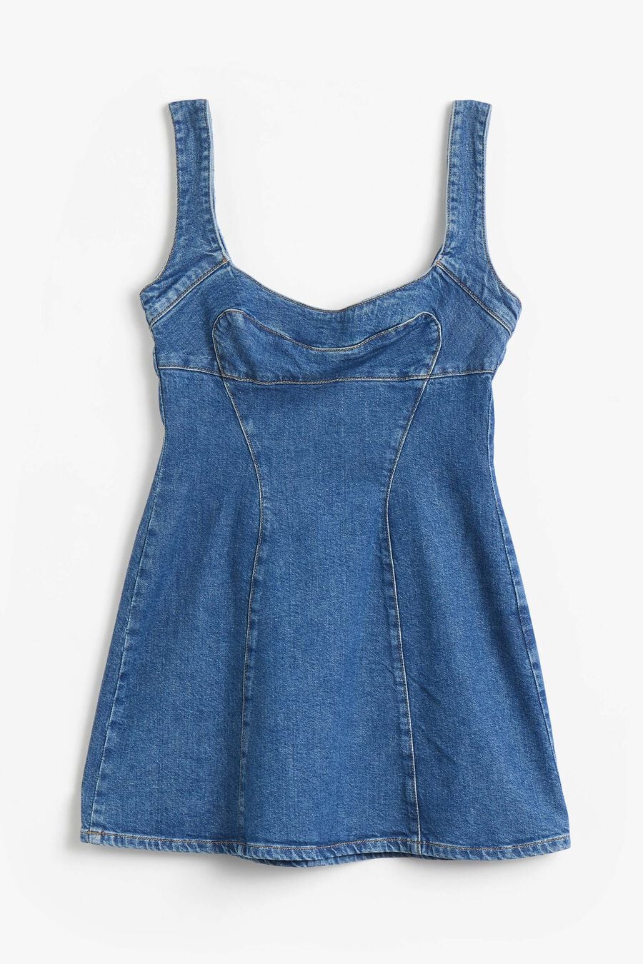 030 Denim Mini Dress