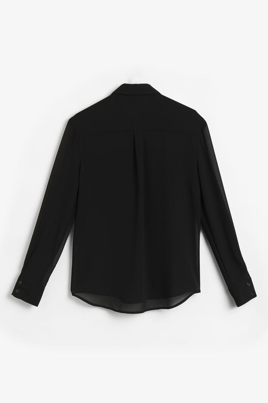 Evita Trim Detail Sheer Shirt
