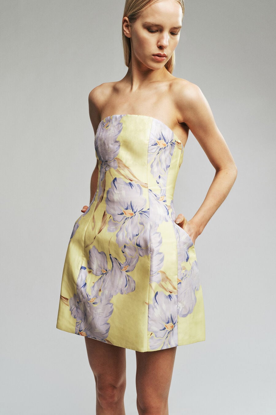 Karoline Hourglass Mini Dress